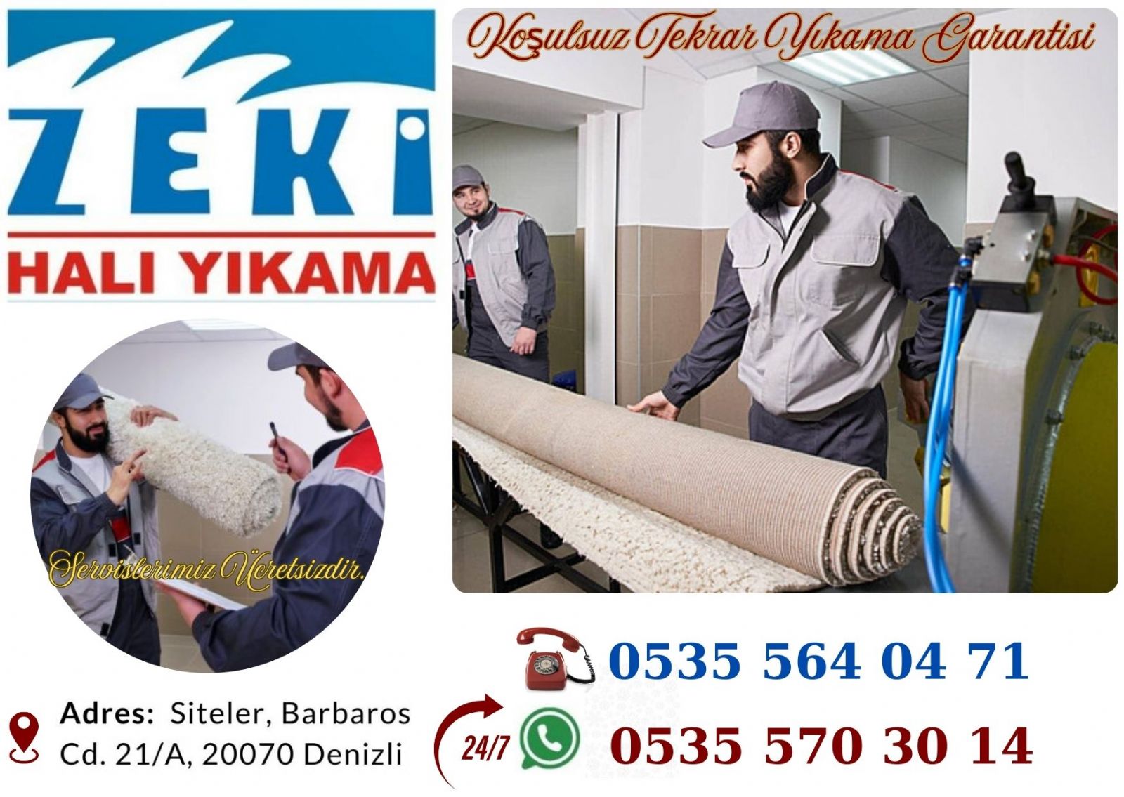 Denizli Halı Yıkama